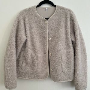 Uniqlo Fleece Cardigan